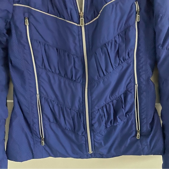 Lululemon Outward Bound Insulated Windbreaker Jacket in Wish Blue 20541 - Picture 5 of 8